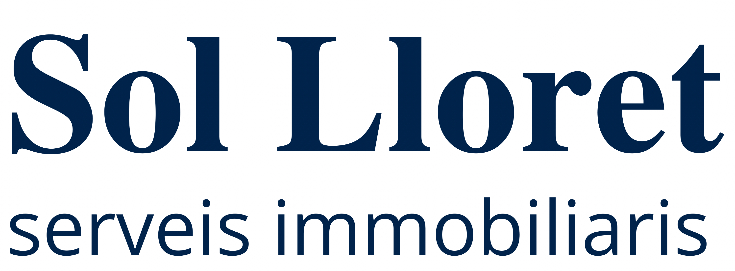 logo Sol Lloret serveis immobiliaris 